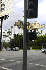 Los Angeles - Incrocio a Beverly Hills