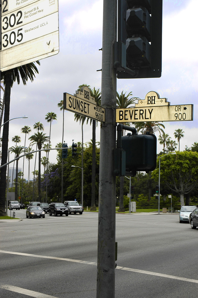 Los Angeles - Incrocio a Beverly Hills
